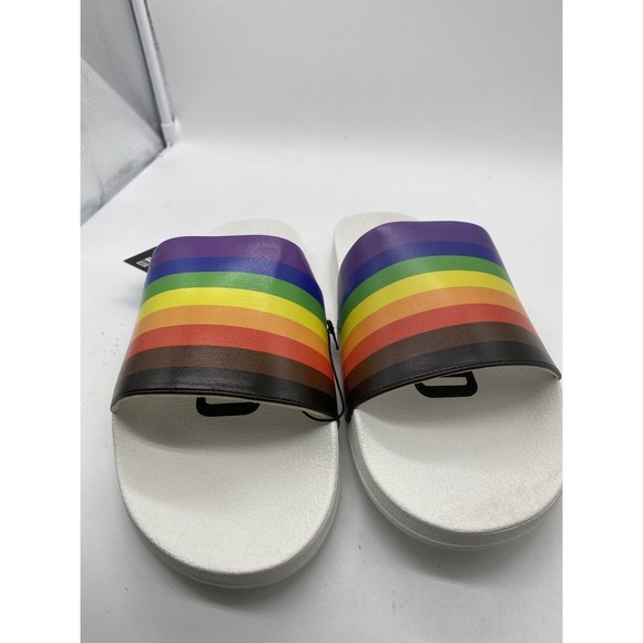 MAH Gender Neutral Be Proud Slides  LGBTQ+ RAINBOW  Size 13-15 main image 10